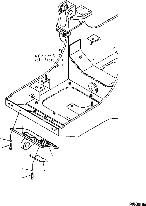 ABSORBER (BOLDED) 134-B62-5841 KOMATSU