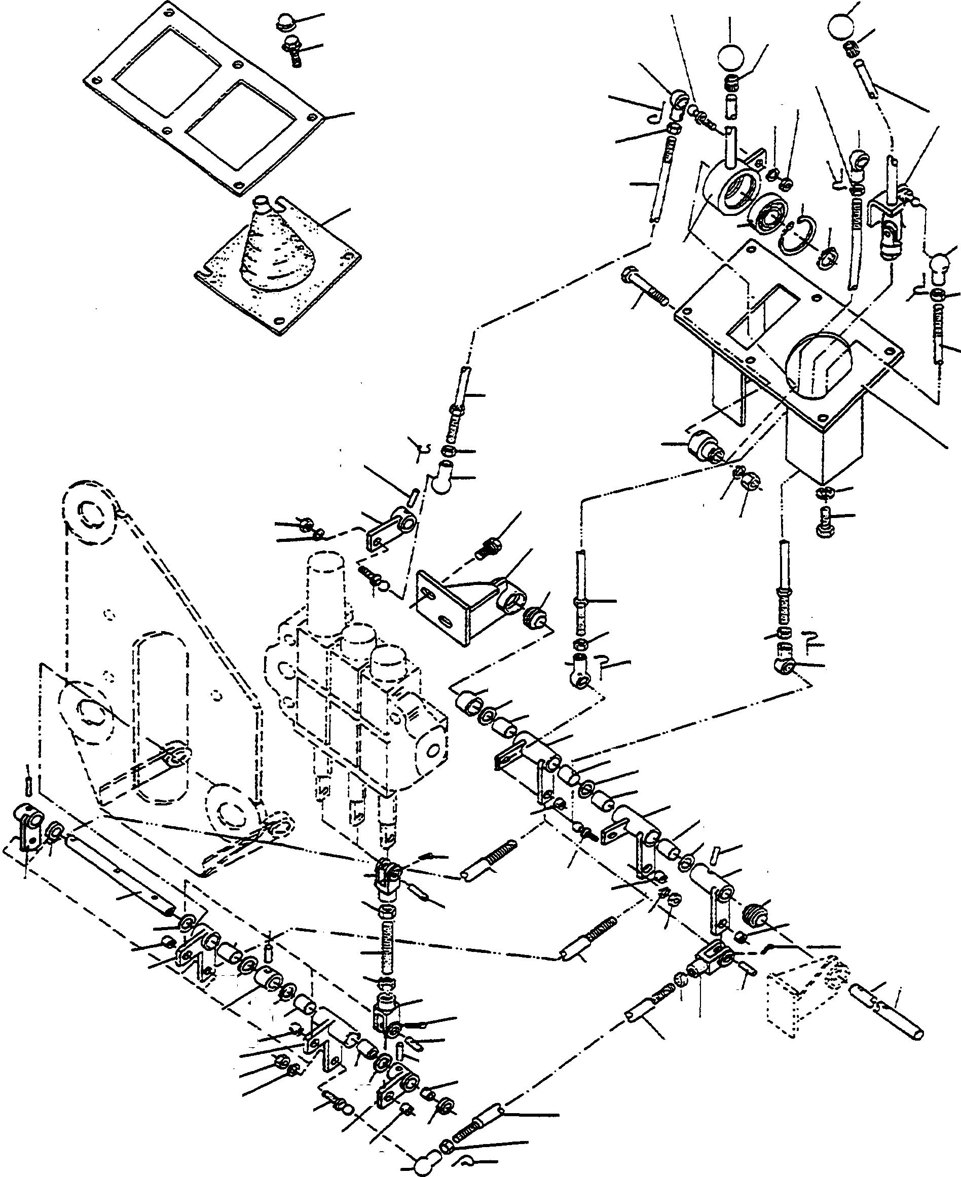 Тяга 4101526M1 KOMATSU