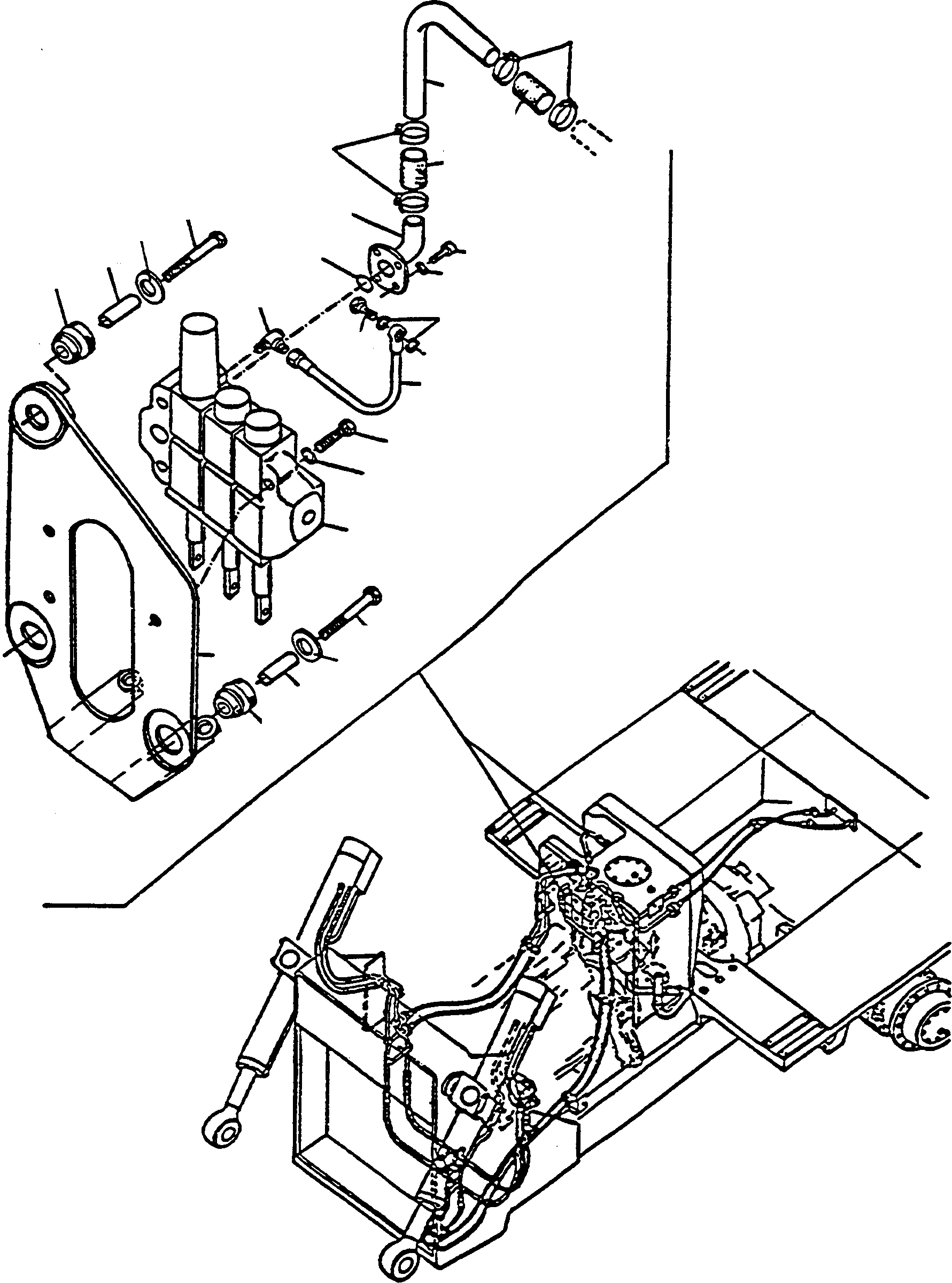 управляющий клапан 4101303M91 KOMATSU