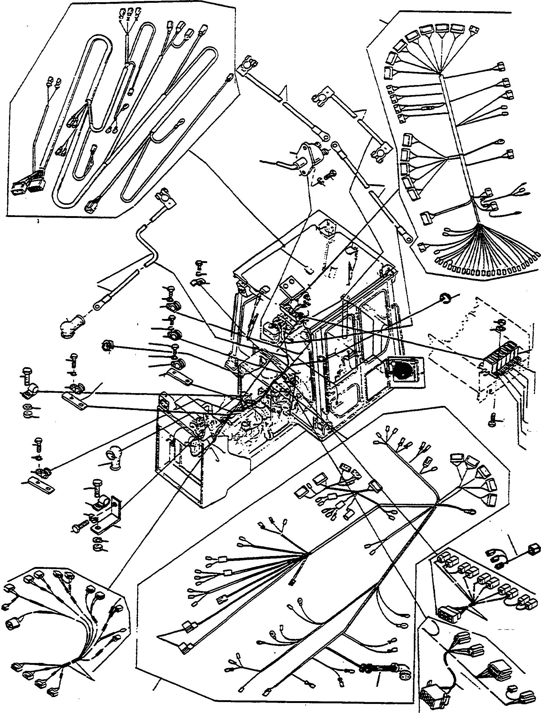Жгут проводов 4101950M91 KOMATSU