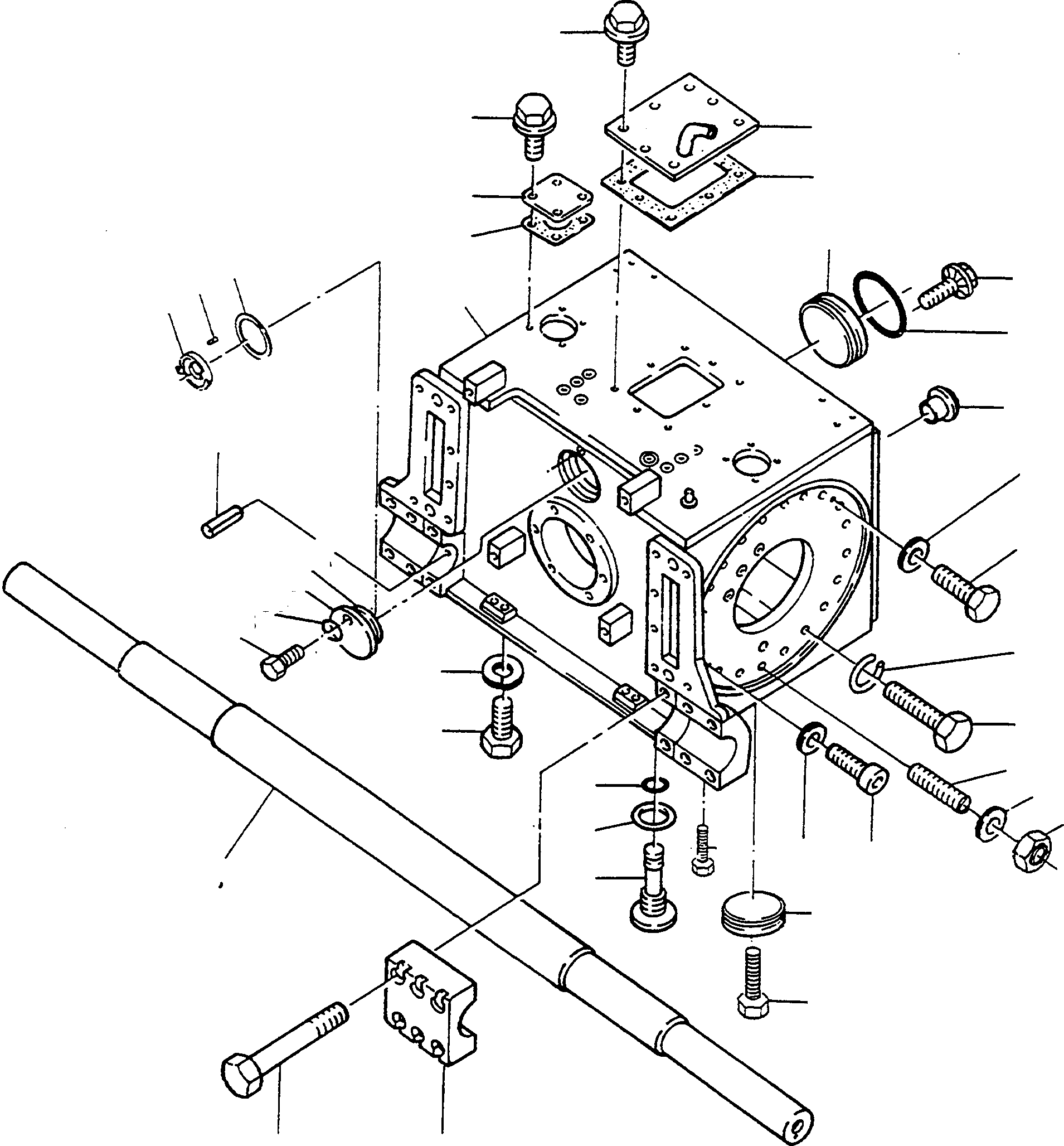 STEERING CASE 4101022M91 KOMATSU