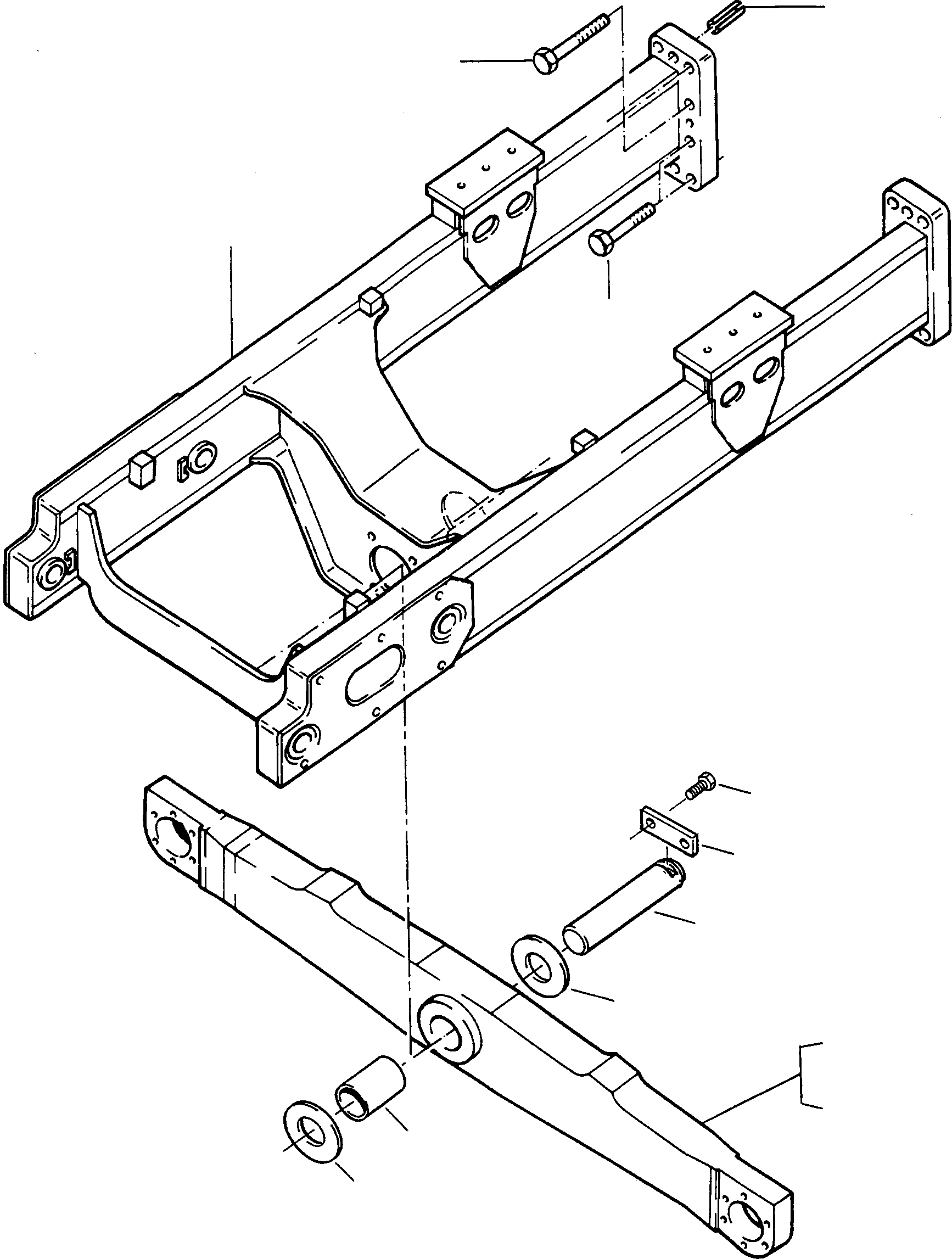 BRIDGE PIECE 4101178M91 KOMATSU