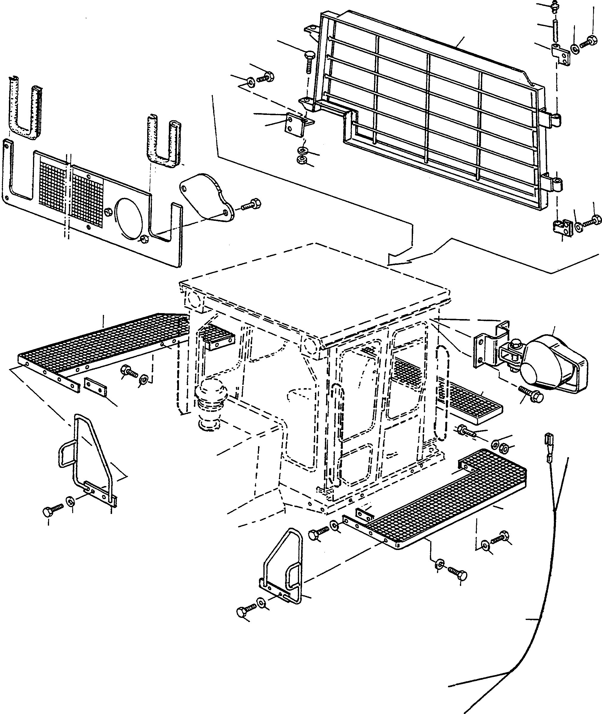 FENCE 4102392M91 KOMATSU