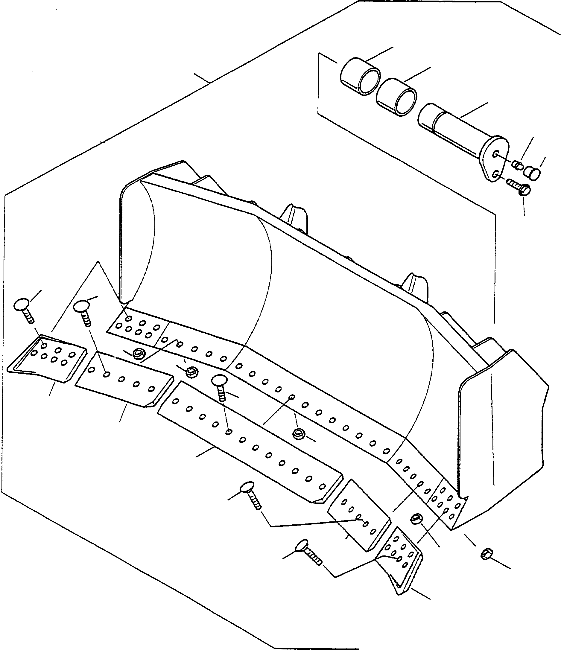 KNIFE 3096512M1 KOMATSU