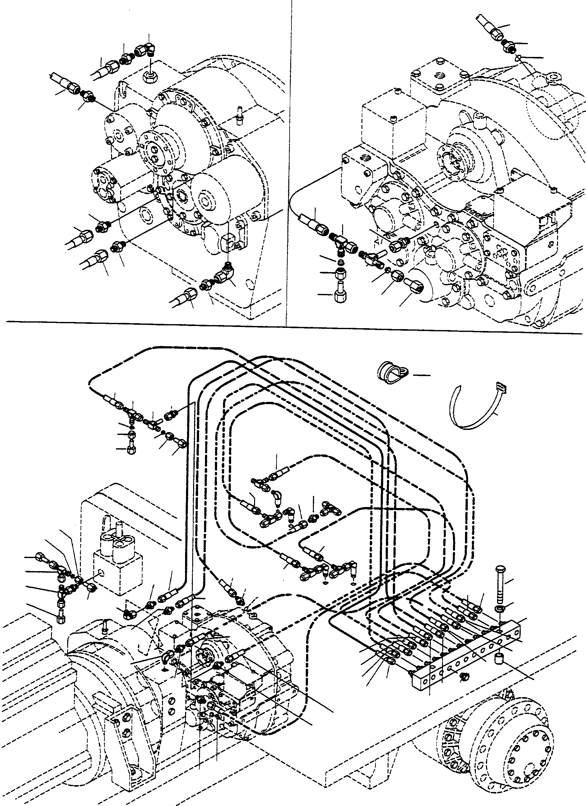 Шланг в сборе 2988489M1 KOMATSU
