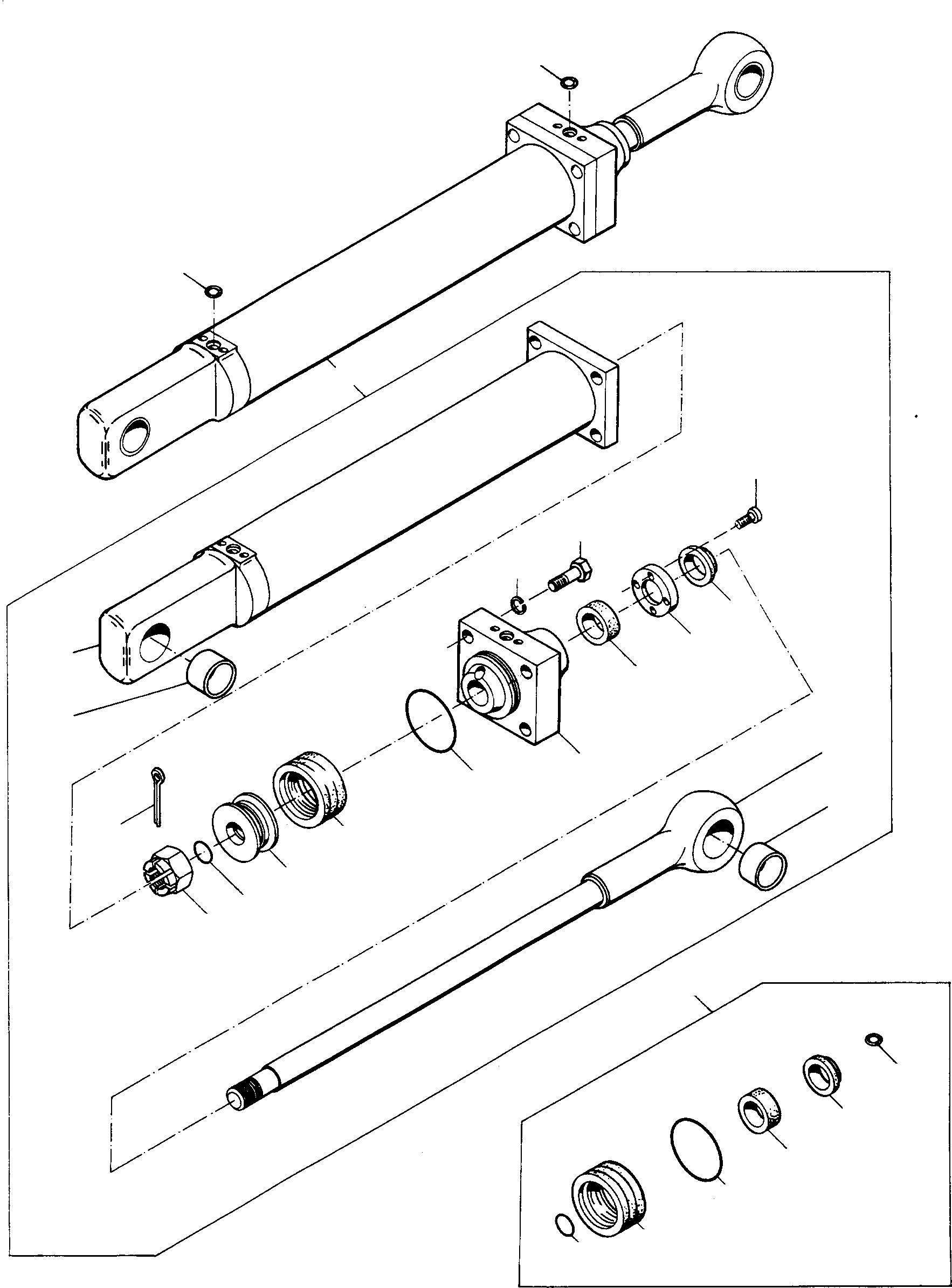 CYLINDER ROD 3243063M1 KOMATSU