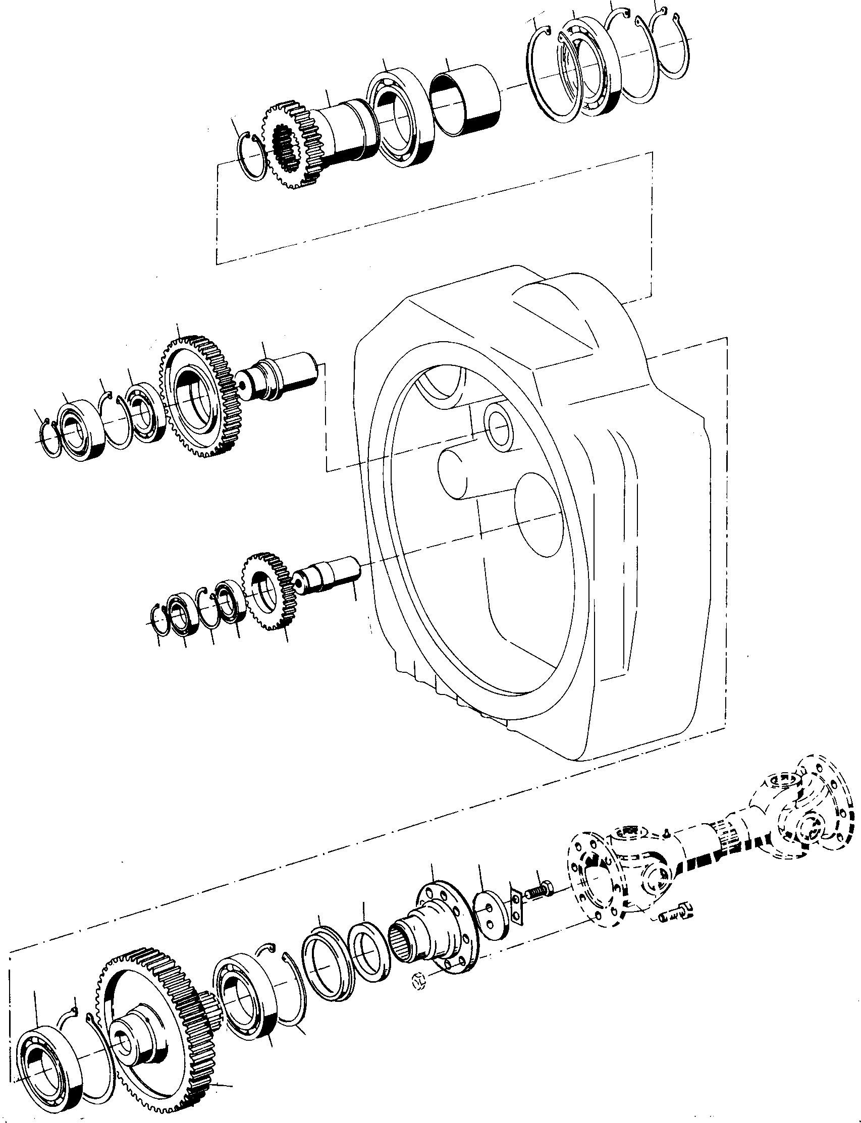 Фланец 4401239M1 KOMATSU