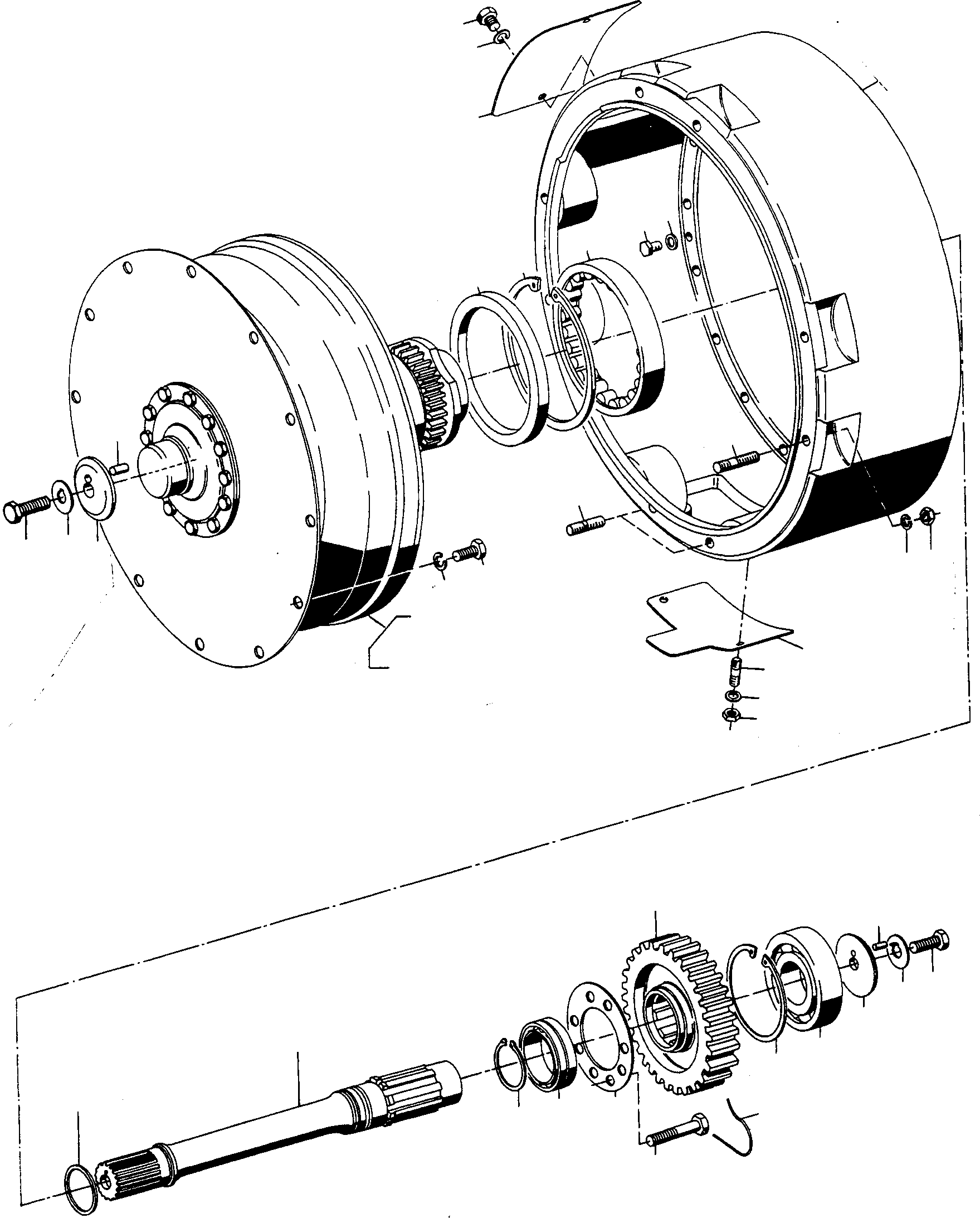 Шестерня 2889725M1 KOMATSU