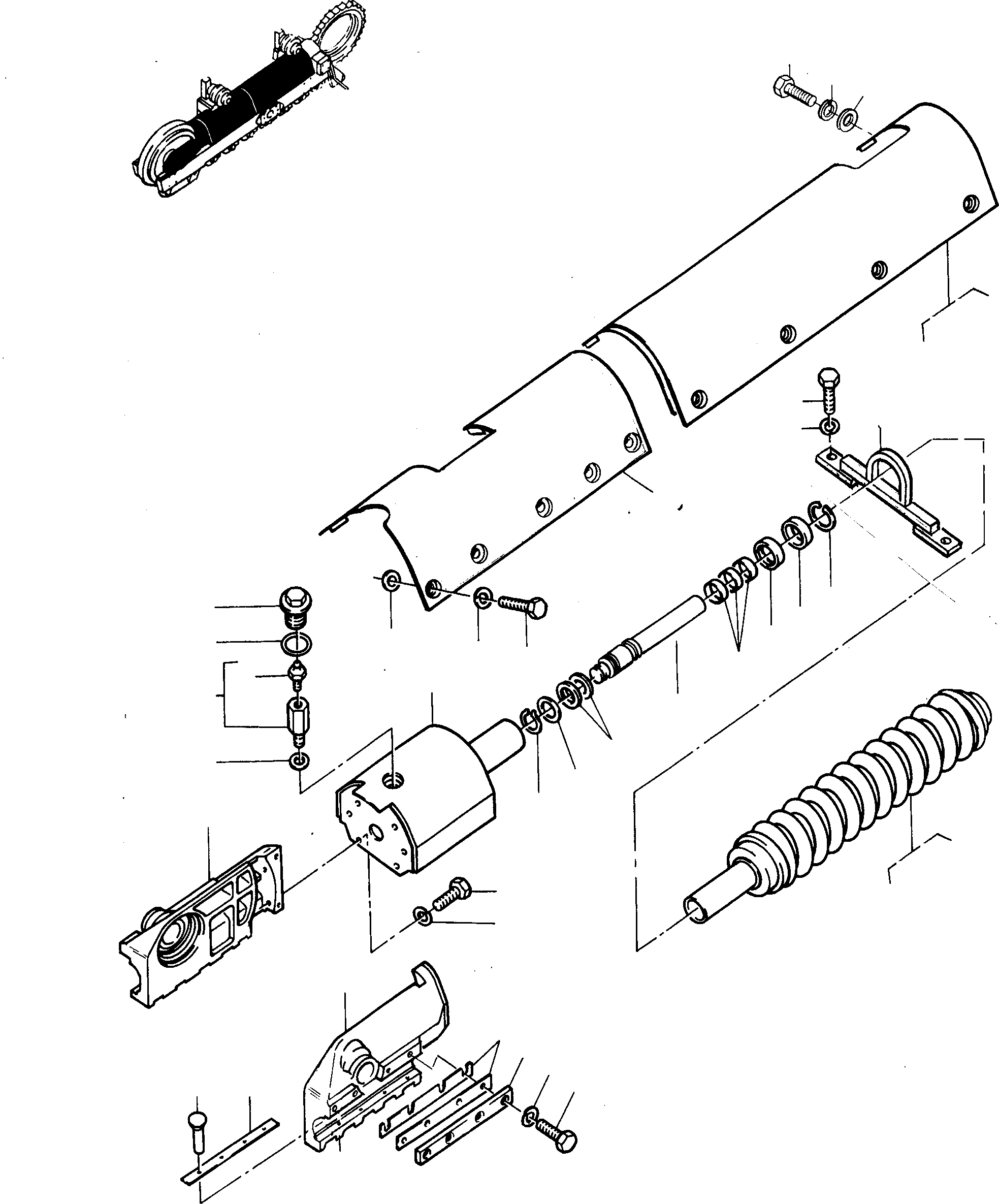 Защита 4021240M1 KOMATSU