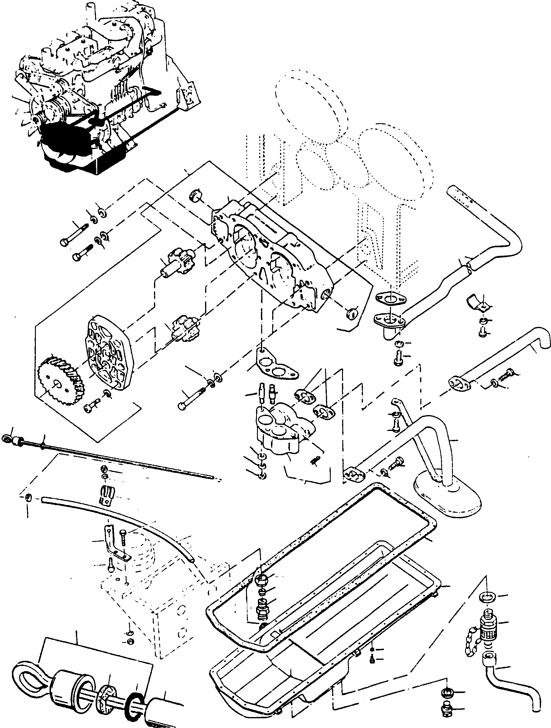 Трубка 4020683M1 KOMATSU