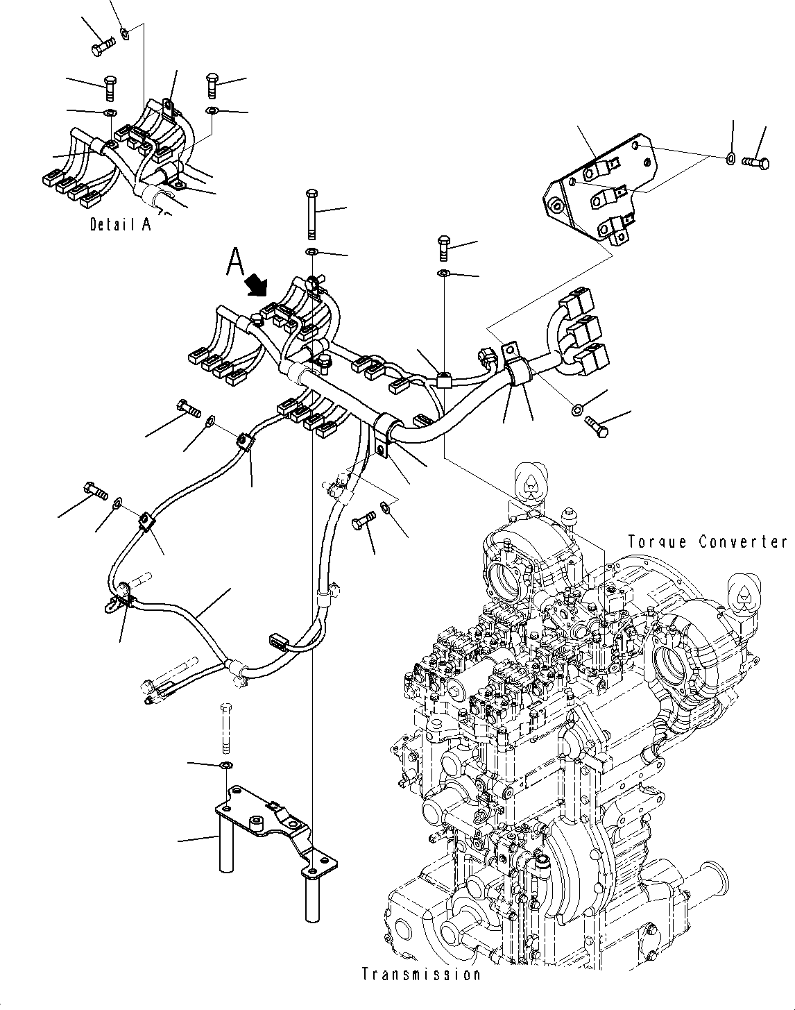 Жгут проводов 23H-06-11141 KOMATSU