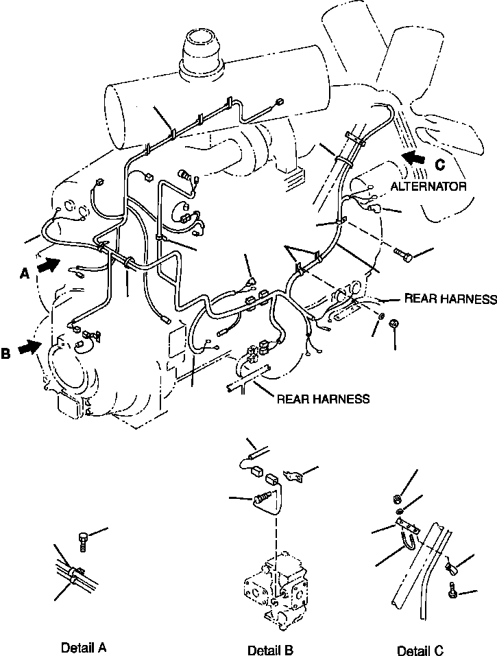 Жгут проводов 426-06-A2620 KOMATSU