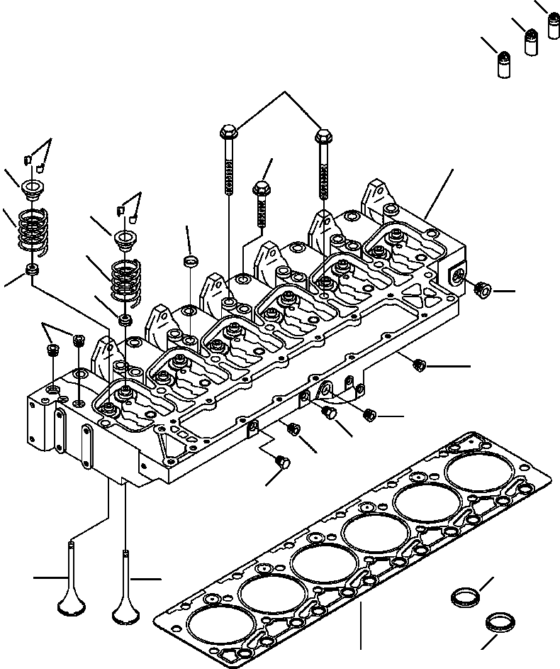 GASKET, CYLINDER HEAD - 0.50MM OS 6735-11-1830 KOMATSU