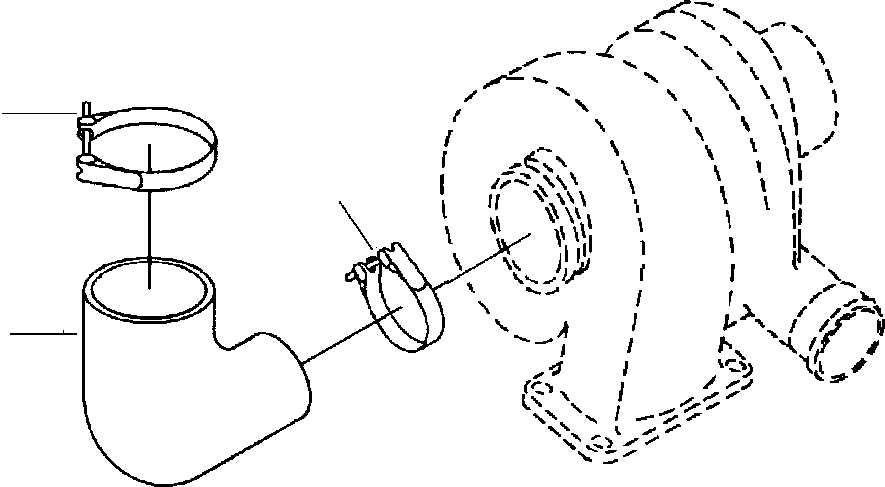 HOSE, ELBOW 1304 880 H1 KOMATSU