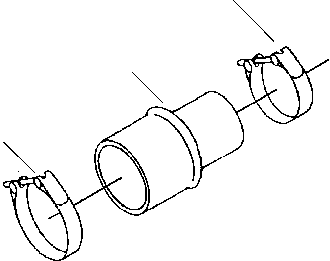HOSE, HUMP 1304 882 H1 KOMATSU