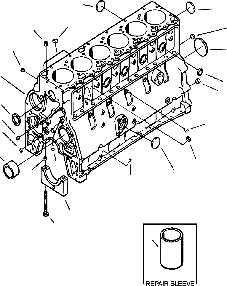 KIT, BLOCK HARDWARE 6136-01-2110 KOMATSU