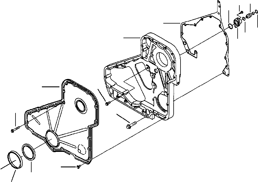 COVER, GEAR 6731-21-3380 KOMATSU