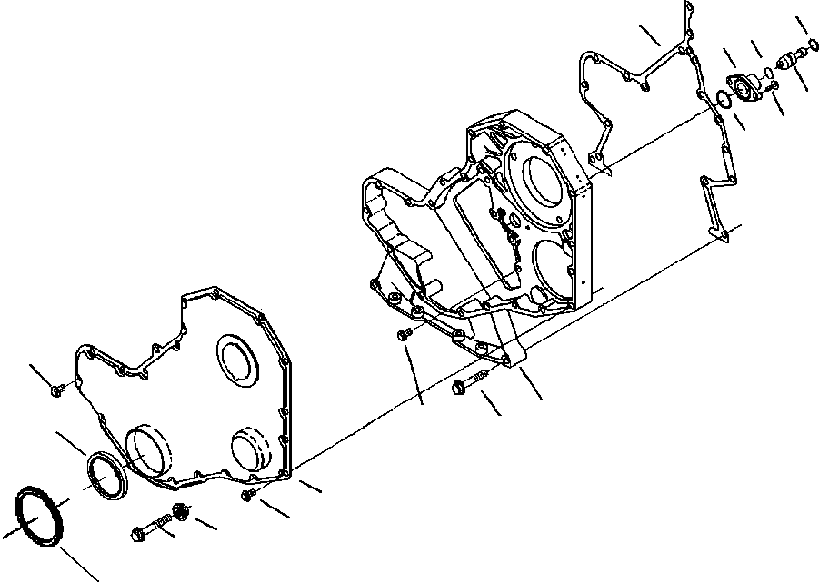 HOUSING, GEAR 6735-21-3122 KOMATSU