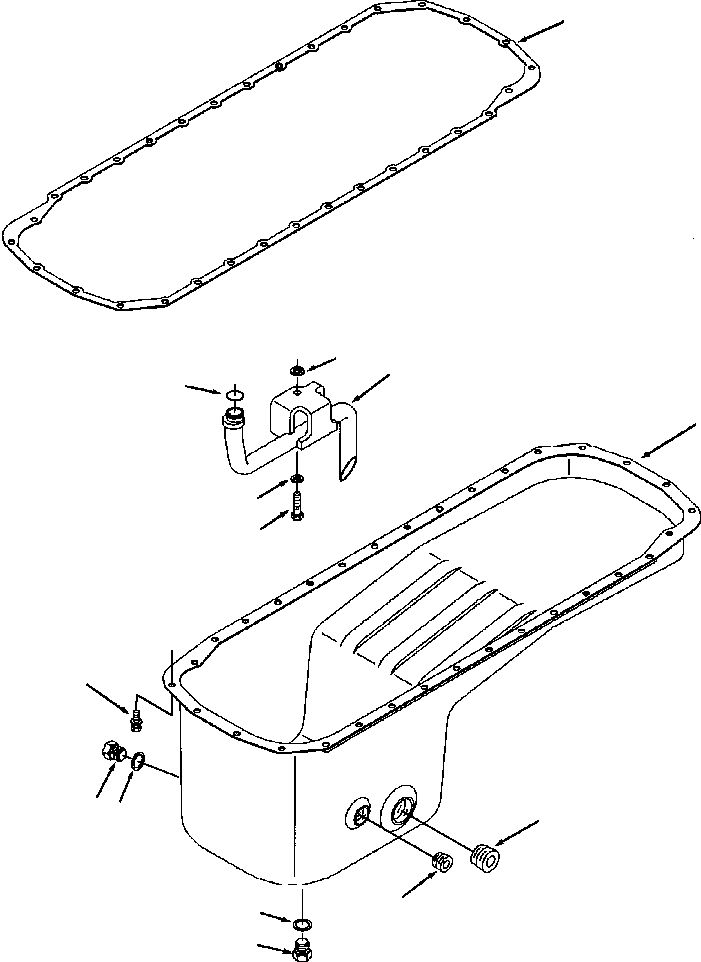 KIT, OIL PAN 1315 154 H91 KOMATSU