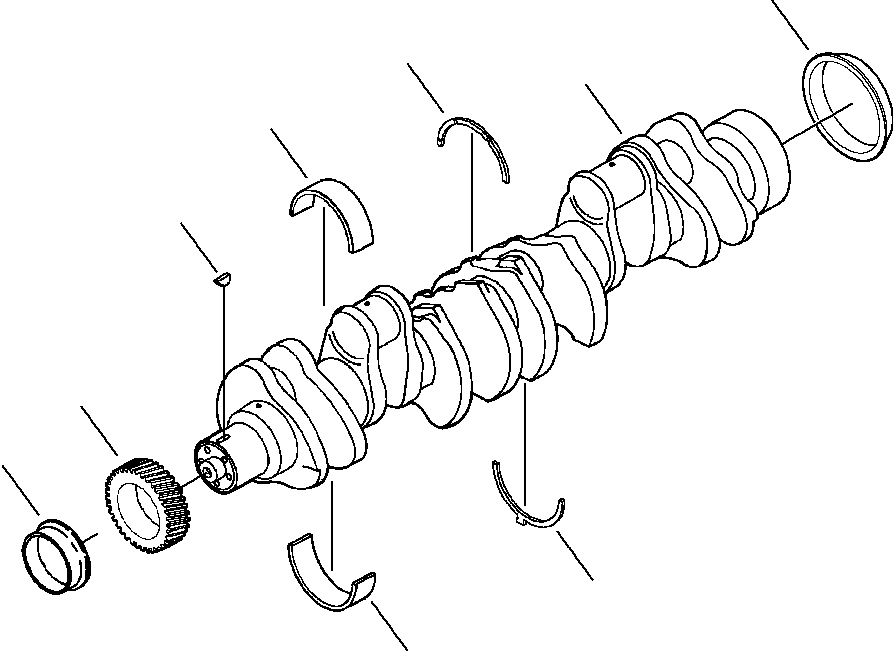GASKET, CARRIER 1241 690 H2 KOMATSU