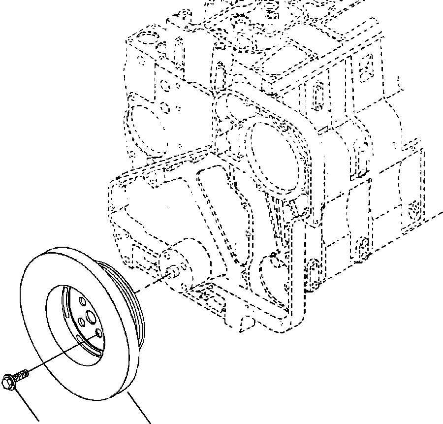 DAMPER, VIBRATION 1307 695 H1 KOMATSU