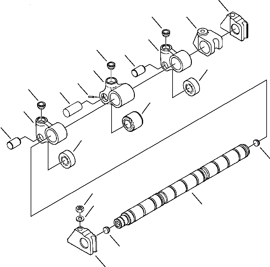 PIN, CAM FOLLOWER ROLLER 1310 673 H1 KOMATSU