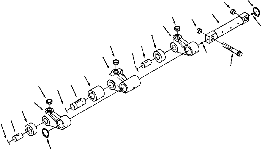ROLLER, CAM FOLLOWER 1307 737 H2 KOMATSU