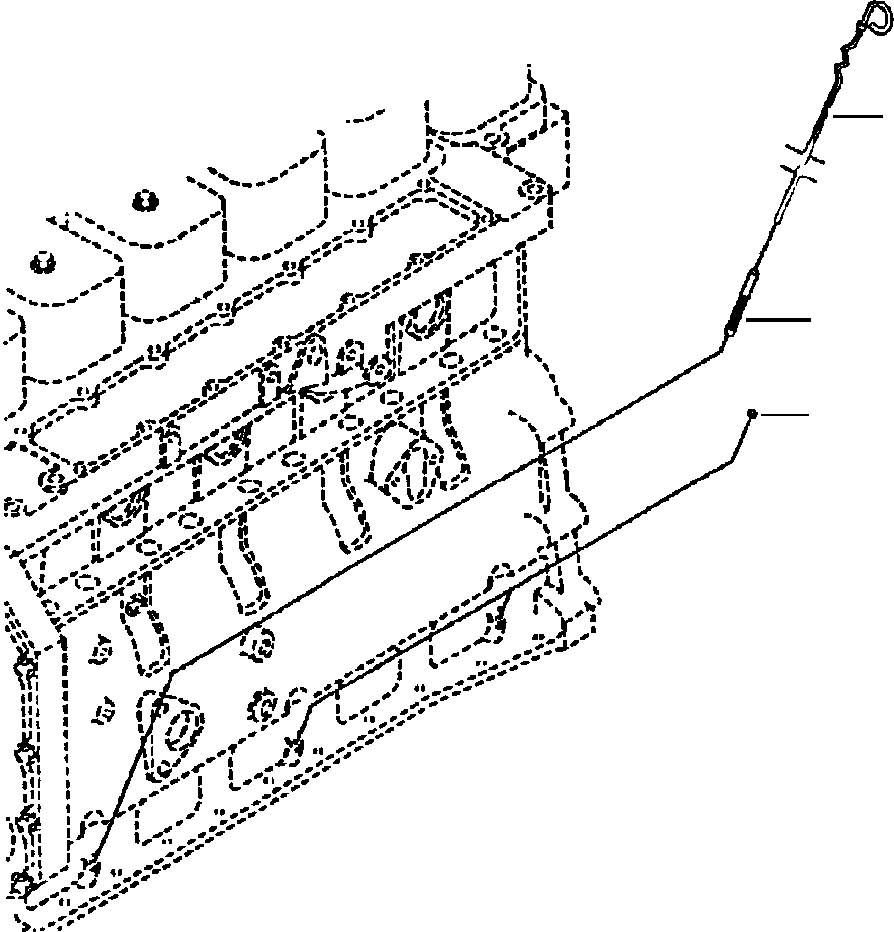 Щуп уровня масла 6735-21-5380 KOMATSU