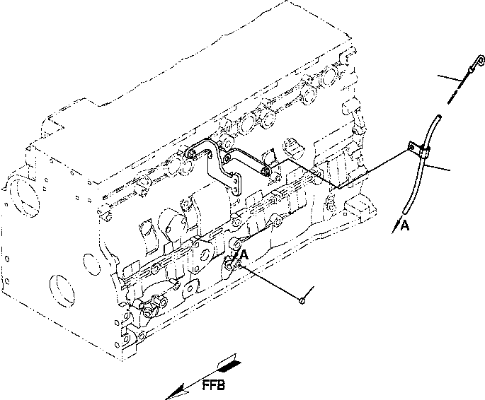 Щуп уровня масла 6754-22-5480 KOMATSU