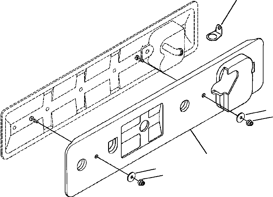 Зажим 6735-21-5240 KOMATSU