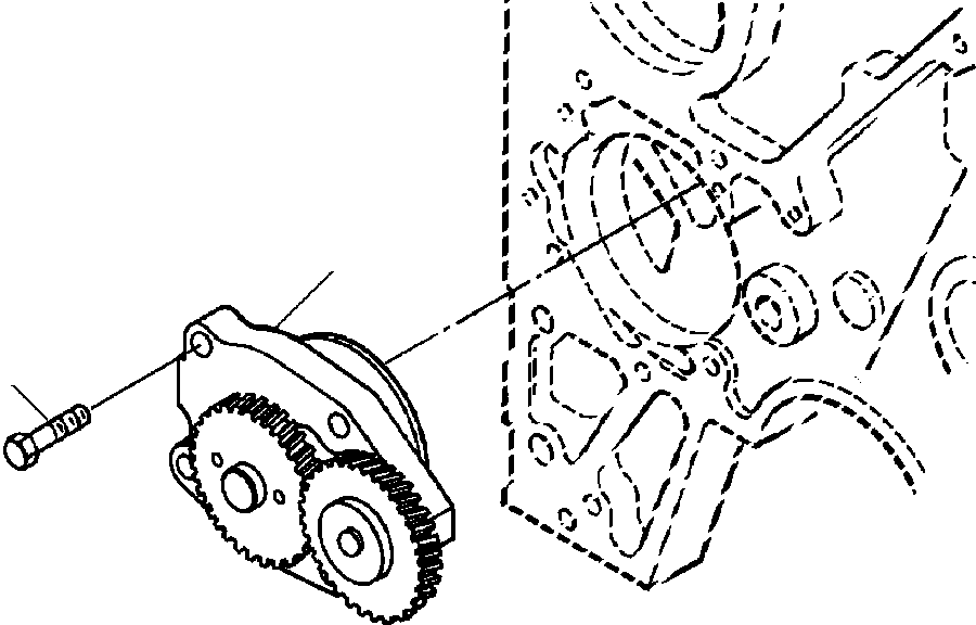 PUMP, LUBRICATING OIL 6732-51-1121 KOMATSU