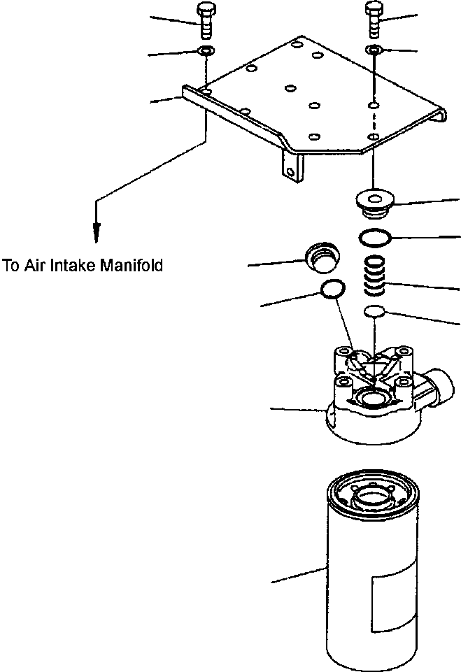 Кронштейн 6152-52-5220 KOMATSU