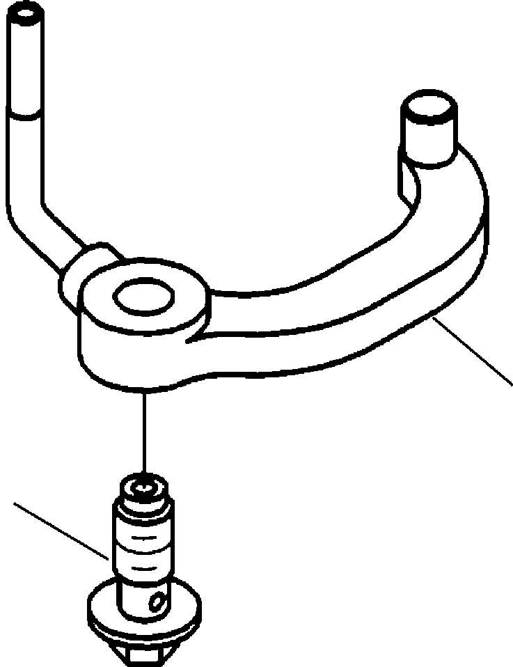 NOZZLE, PISTON COOLING 1307 003 H1 KOMATSU