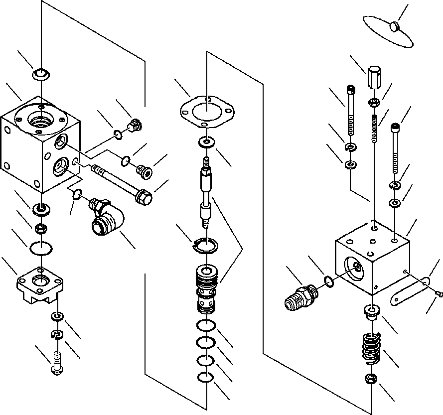 KIT, STC VALVE REPAIR 1307 303 H91 KOMATSU