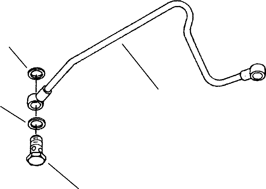 TUBE, FUEL SUPPLY 6733-71-6320 KOMATSU