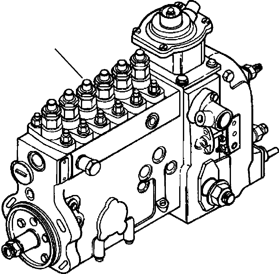 PUMP, FUEL INJECTION 1304 943 H1 KOMATSU