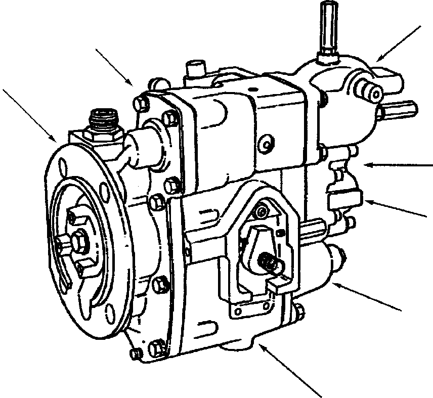 PUMP, FUEL 1308 415 H91 KOMATSU