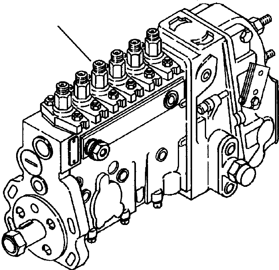 PUMP, FUEL INJECTION 1307 677 H1 KOMATSU
