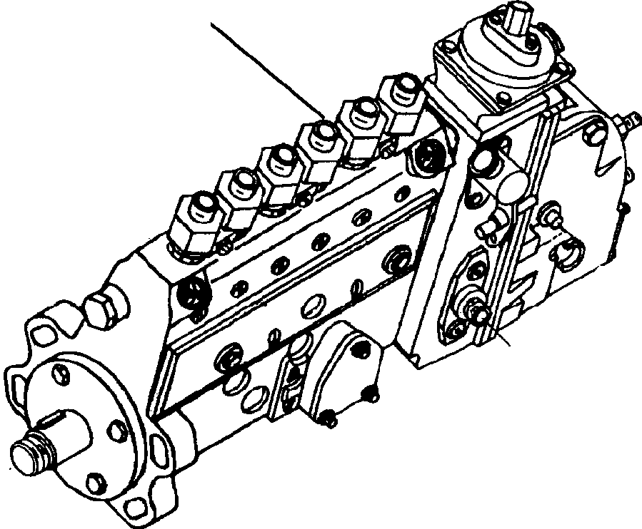 PUMP, FUEL INJECTION 6735-71-1340 KOMATSU