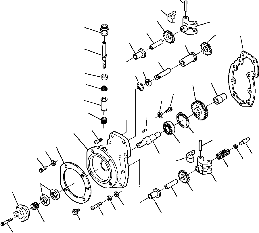 GASKET, FUEL PUMP 1315 182 H1 KOMATSU