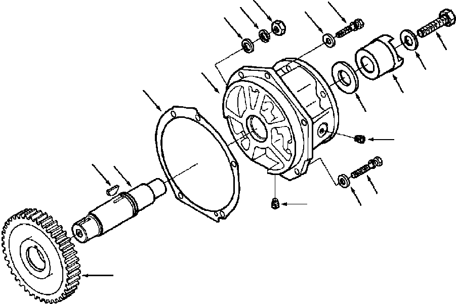 DRIVE ACCESSORY 1307 751 H92 KOMATSU