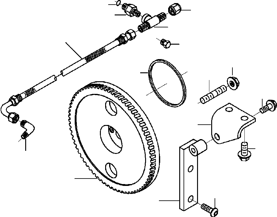 Уплотнительное кольцо круглого сечения 6216-81-9710 KOMATSU