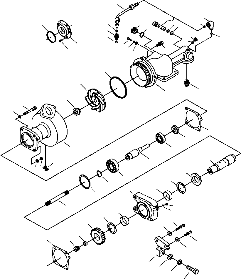 SEAL KIT, ACCESSORY DRIVE 1310 339 H3 KOMATSU
