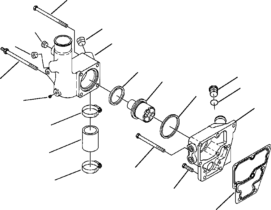 BOLT (M10-1.50x120) 6216-74-7250 KOMATSU