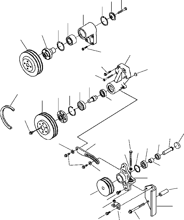 Стопорное кольцо 6731-61-3440 KOMATSU