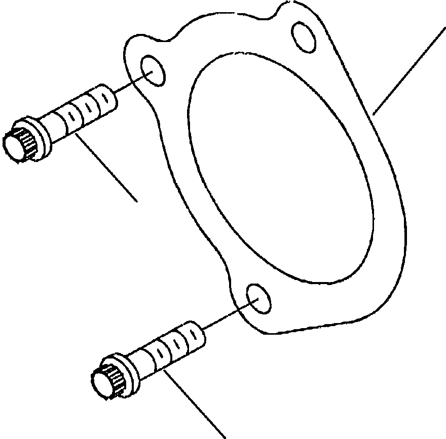 BOLT, STARTER MOUNTING 6732-82-6520 KOMATSU