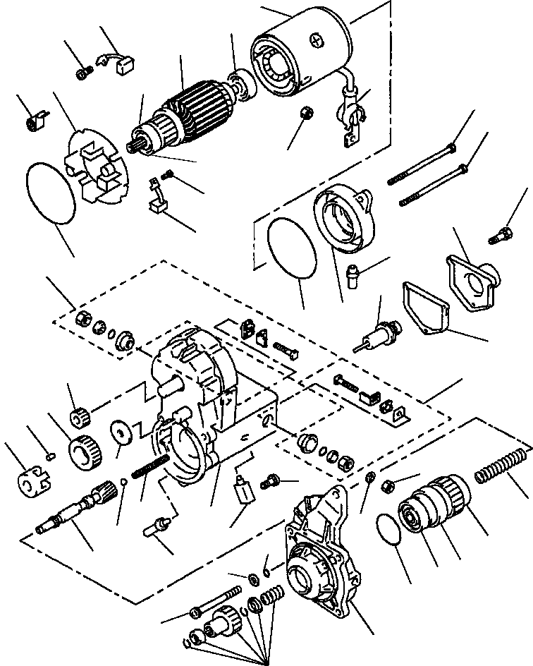 ASSEMBLY, MAGNETIC SWITCH 1308 955 H91 KOMATSU