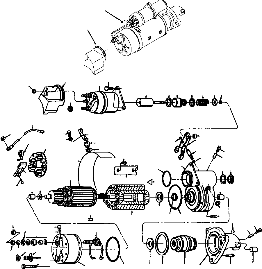 шестигранная гайка - #10-32 103 088 KOMATSU
