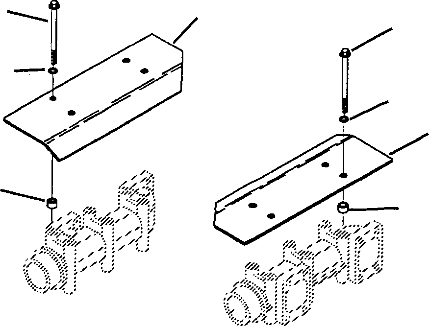 SPACER, MOUNTING 6216-14-5230 KOMATSU