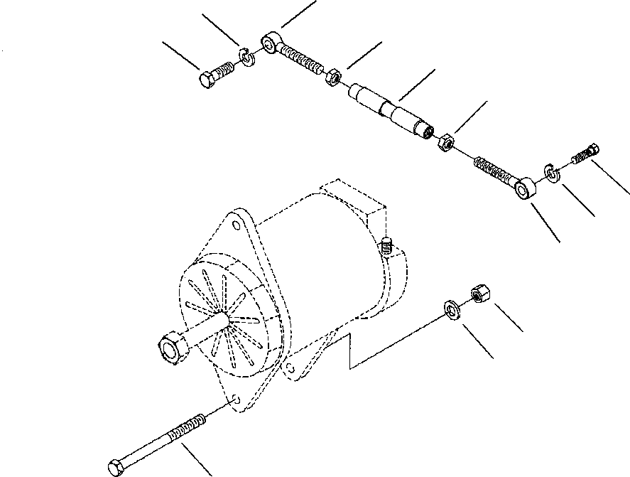 Пружинная шайба 6216-84-6240 KOMATSU